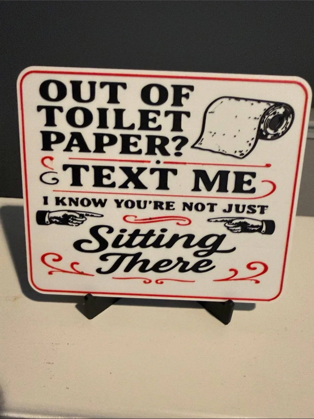 Vintage-Inspired Bathroom humor! Qty 6